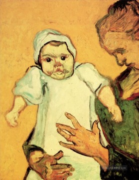  Vincent Kunst - Mutter Roulin mit ihrem Baby 2 Vincent van Gogh